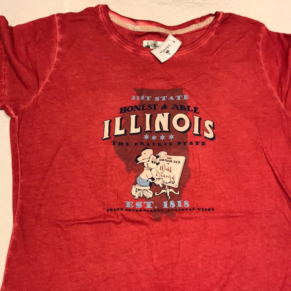 Disney World Illinois American Adventure shirt